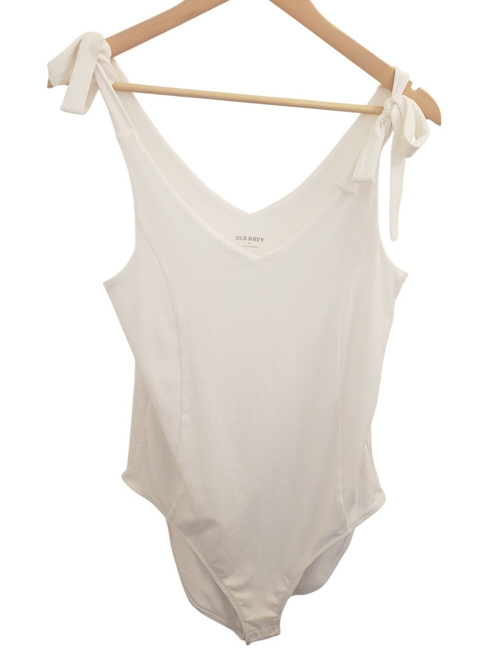 Old Navy Tie Shoulder Bodysuit